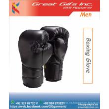 Guantes de boxeo / guantes de boxeo MMA de cuero real de alta calidad